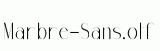 Marbre-Sans.otf