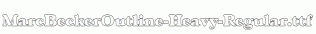 MarcBeckerOutline-Heavy-Regular.ttf