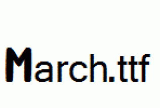 March.ttf