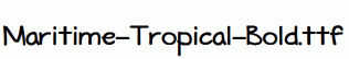 Maritime-Tropical-Bold.ttf