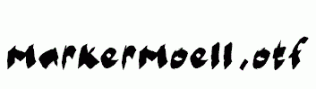 MarkerMoeII.otf