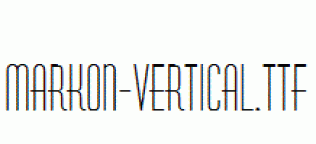 Markon-Vertical.ttf