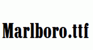 Marlboro.ttf