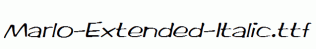 Marlo-Extended-Italic.ttf