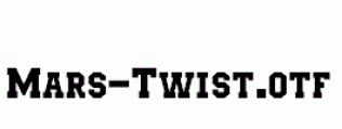 Mars-Twist.otf