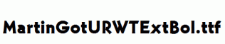 MartinGotURWTExtBol.ttf
