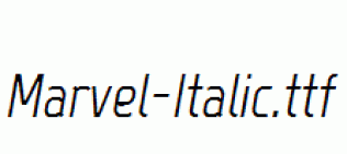 Marvel-Italic.ttf