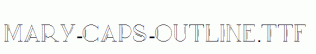 Mary-CAPS-Outline.ttf
