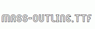 Mass-Outline.ttf