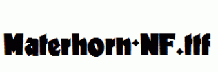 Materhorn-NF.ttf