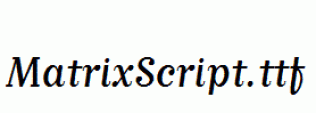 MatrixScript.ttf
