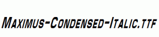 Maximus-Condensed-Italic.ttf