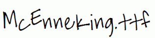 McEnneking.ttf
