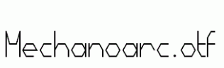Mechanoarc.otf