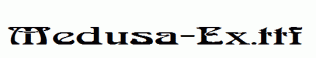 Medusa-Ex.ttf