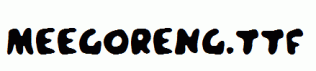 Meegoreng.ttf