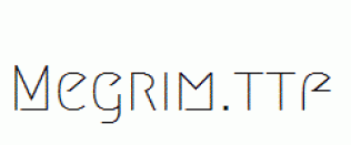 Megrim.ttf