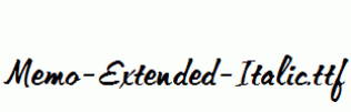 Memo-Extended-Italic.ttf