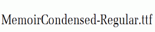MemoirCondensed-Regular.ttf