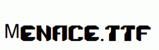 Menace.ttf