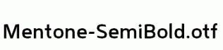 Mentone-SemiBold.otf