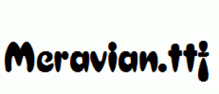 Meravian.ttf