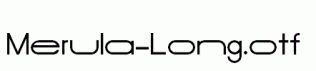 Merula-Long.otf