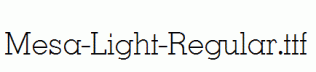 Mesa-Light-Regular.ttf