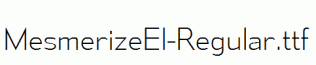MesmerizeEl-Regular.ttf