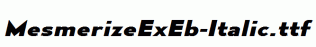 MesmerizeExEb-Italic.ttf