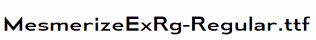 MesmerizeExRg-Regular.ttf