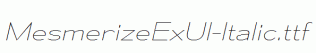 MesmerizeExUl-Italic.ttf