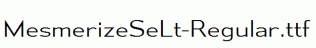 MesmerizeSeLt-Regular.ttf