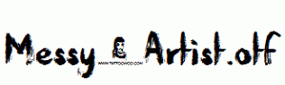 Messy-Artist.otf