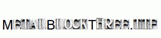 MetalBlockThree.ttf