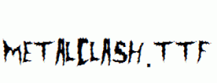 MetalClash.ttf
