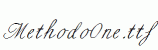 MethodoOne.ttf