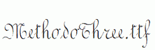 MethodoThree.ttf