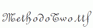 MethodoTwo.ttf