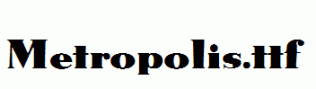 Metropolis.ttf