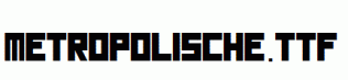 Metropolische.ttf