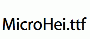 MicroHei.ttf