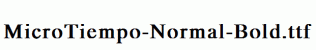 MicroTiempo-Normal-Bold.ttf