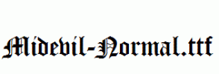 Midevil-Normal.ttf