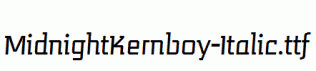 MidnightKernboy-Italic.ttf
