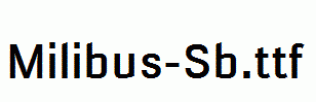 Milibus-Sb.ttf