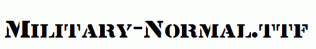 Military-Normal.ttf