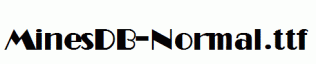 MinesDB-Normal.ttf