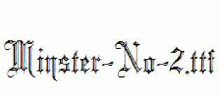 Minster-No-2.ttf