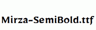 Mirza-SemiBold.ttf